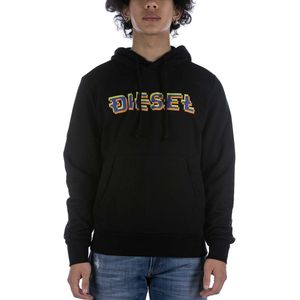 Diesel Sweatshirt-Ginn Capuchon K27 Zwart - Fashionwear - Volwassen