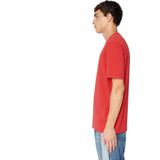Diesel Just Micro T-shirt Met Korte Mouwen Rood L Man
