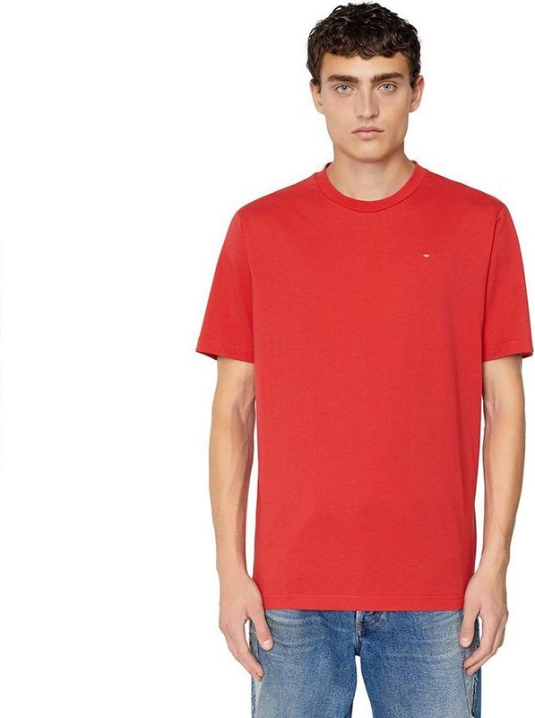 Diesel Just Micro T-shirt Met Korte Mouwen Rood L Man