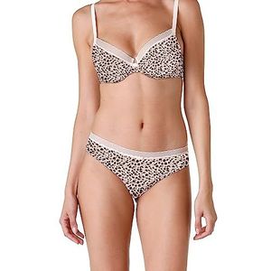 LOVABLE My Daily Comfort Printed Slip voor dames, Animalerprint, S