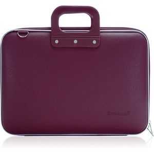 Bombata Klassieke laptoptas voor 15,6 inch laptop, Bombata Classic Briefcase voor 15,6 inch laptop wijnrood, koffer