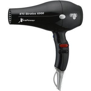 ETI - Turbo 3900 - Handföhn - Zwart - 1800 Watt - ION Technologie