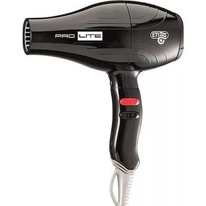 ETI - Pro Lite - Föhn - Zwart - 2000W - Lichtgewicht