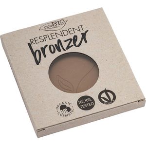 puroBIO Cosmetics - Resplendent Bronzer - Tint 01 Pale Brown - 9 g