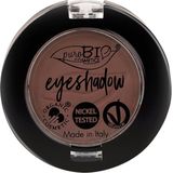 puroBIO Cosmetics - Compact Eyeshadows - Oogschaduw - Tint 03 Brown - 2,5 gr