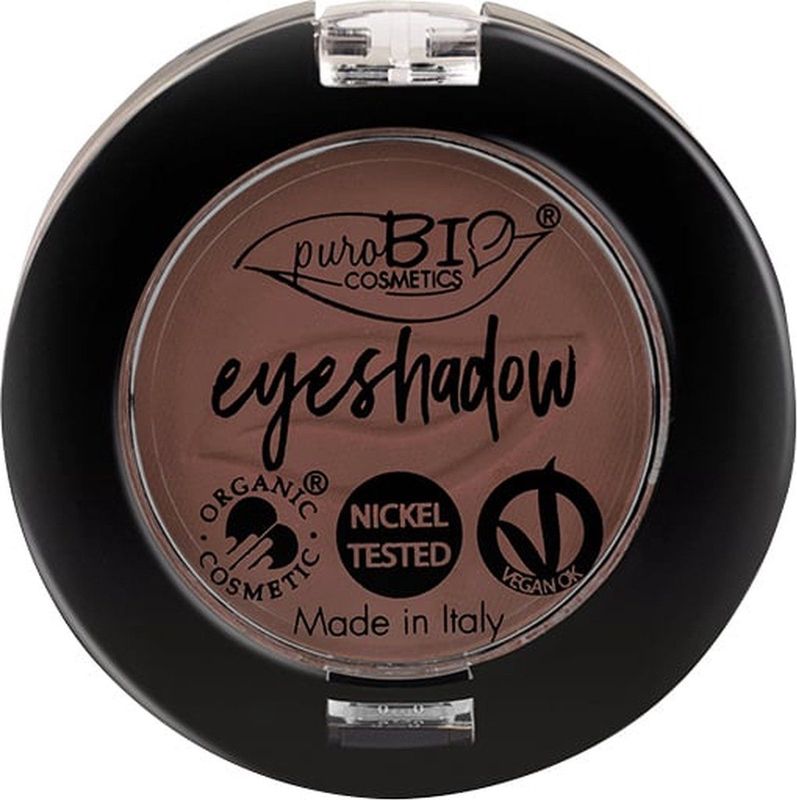 puroBIO Cosmetics - Compact Eyeshadows - Oogschaduw - Tint 03 Brown - 2,5 gr