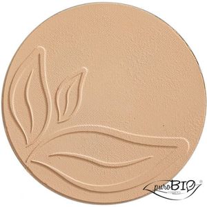 puroBIO Cosmetics - Compact Foundation - Poederfoundation - Tint 02 - 9 g