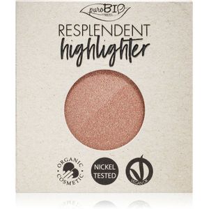 puroBIO cosmetics Resplendent Highlighter REFILL - 04 Goldrosa