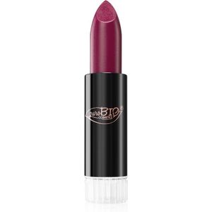 puroBIO cosmetics Lipstick semi-matte Refill - 102 donkerroze