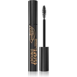 puroBIO Cosmetics Double Dream Vormende Mascara  met Voedende Werking 11 ml