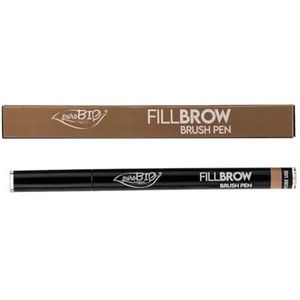 puroBIO Cosmetics - Fillbrow Wenkbrauw Pen - Tint 01 Natural Blonde - 0.7 ml