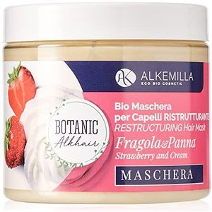 Alkemilla Mascarilla Capilar Reparadora Fresas Con Nata Ecobio 200 ml Conditioner, 200 ml 1 Stuk