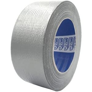 ACIT Amerikaanse textielband, Grijs, 50 mm x 25 m, waterdicht, voor reparaties en doe-het-zelvers, isolatie, textieltape, duct tape, geweven tape