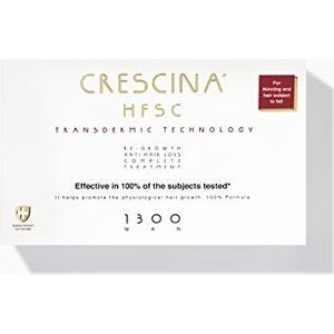 Crescina 1300 Man Regrowth And Anti Haarverlies 10+10 Vials
