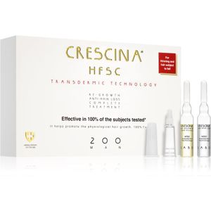 Crescina Transdermic 200 Re-Growth and Anti-Hair Loss haargroeibehandeling tegen haaruitval 20x3,5 ml