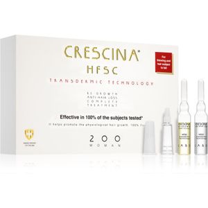 Crescina Transdermic 200 Re-Growth and Anti-Hair Loss haargroeibehandeling tegen haaruitval 20x3,5 ml