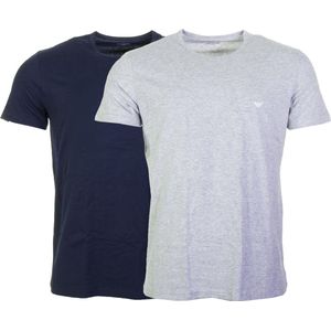Emporio Armani T-shirt - Mannen - blauw grijs