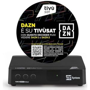 Tele System - TS9018HEVC - Satelliet Ontvanger - HD - Inclusief Smartcard