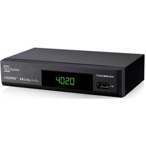 Tele System - TS4020 - Satelliet Ontvanger - Dual Tuner - HEVC HD