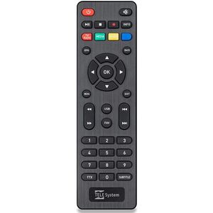 TELE System - Afstandsbediening - Voor MINION en TS6815 T2HEVC