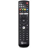 TELE System - Bluetooth Afstandsbediening - Voor UP T2 4K Android TV - Ergonomisch Ontwerp