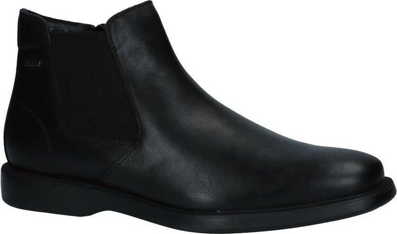 Geox - Amphibiox - Veterboots - Zwart - Leer - Stof