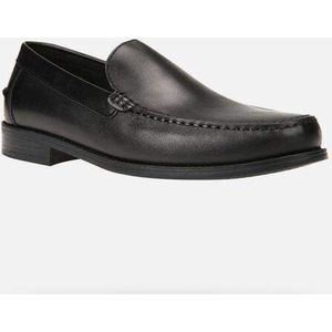 Geox - New Damon - Loafers - Zwart - Leer