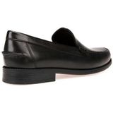 Geox - New Damon - Loafers - Zwart - Leer