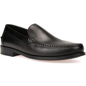 Geox - New Damon - Loafers - Zwart - Leer