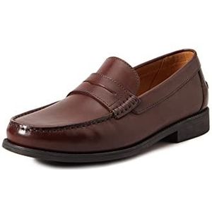 Geox - New Damon - Loafers - Zwart - Glad Leer
