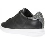 Geox - Jaysen - Sneakers - Zwart - Nappa en Geperforeerd Suède