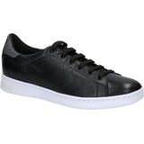 Geox - Jaysen - Sneakers - Zwart - Nappa en Geperforeerd Suède