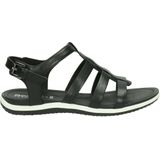 Geox - D Sandal Vega - Sandalen - Zwart - Leer