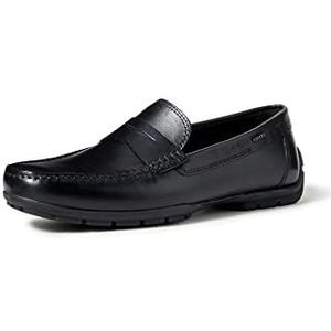 Geox Heren U Moner W 2Fit D Moccasin, zwart.