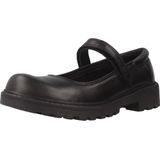 Geox - J Casey Girl P Ballerina - Roze - Leer - Riptape Sluiting