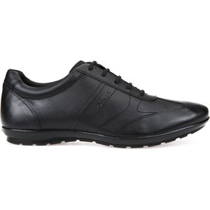 GEOX - Symbol - Sneakers - Zwart - Leer