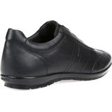 Geox - U Symbol - Sneakers - Zwart - Leer