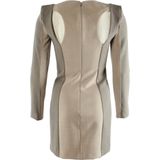 Patrizia Pepe - Jurk - Beige - Korte Lengte - Viscose