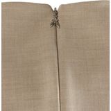 Patrizia Pepe - Jurk - Beige - Korte Lengte - Viscose