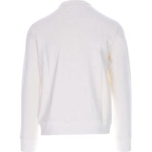 Casual Italiaans Sweatshirt Met Ton-Sur-Ton Logo-Opschrift