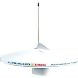 Glomex - TALITHA Digitale Radio en TV-Antenne - DVB-T2 en DAB - Compact