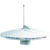 Glomex - TALITHA Digitale Radio en TV-Antenne - DVB-T2 en DAB - Compact