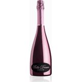 BELLA DREAM Pink - Alcoholvrije Rosé Prosecco - Alcoholvrije Rosé - Gouden/Roze Fles decoratie - Babyshower cadeau - 0.0 - Vegan - Moederdag Cadeau