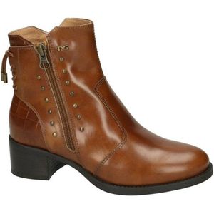 Nero Giardini -Dames - cognac/caramel - enkellaarzen - maat 37