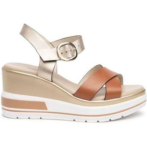 Nero Giardini -Dames - cognac/caramel - sandalen - maat 36