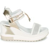 Nero Giardini 219045 Sandalen - Met Sleehak - Dames - Wit - Maat 39