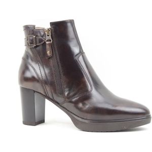 NeroGiardini - I205025D - Enkellaarzen - Bruin - Leer