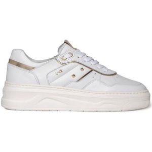 NeroGiardini - I205380D - Veterschoenen - Wit - Leer
