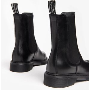NeroGiardini - I205990D - Chelsea Boot - Zwart - Leer - Blokhak 3 cm