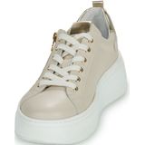 Nero Giardini 306541d Lage sneakers - Leren Sneaker - Dames - Beige - Maat 37